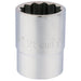 Draper 12 Point Socket, 3/4" Sq. Dr., 28mm 16697 Draper - Dynamic Drive