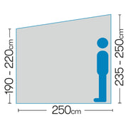Ceres Air Awning (981 - 1015 : size 9 : M) 12020609000001 Westfield - Dynamic Drive