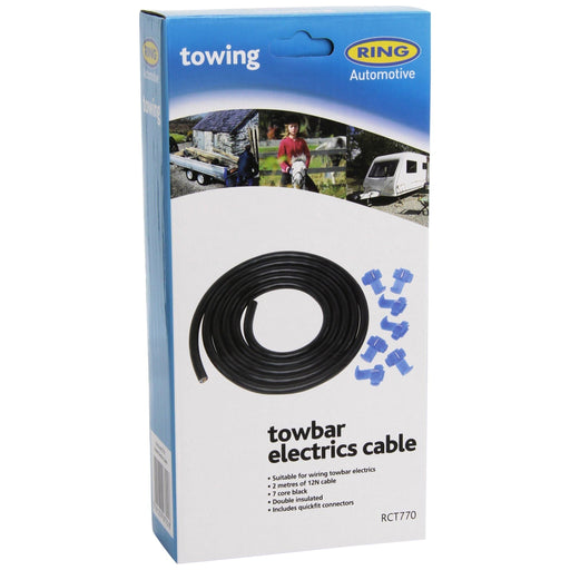 Ring Automotive RCT770 12N 7 Core (6 + 1) Cable C/W Connectors X 2 Mtrs Ring Automotive - Dynamic Drive