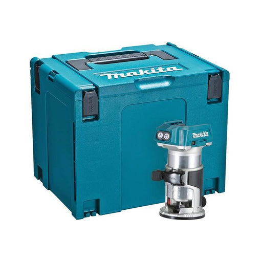 Makita DRT50ZJ BL LXT Router/Trimmer Body 1/4 & 3/8 18V Bare Unit + Case Makita - Dynamic Drive