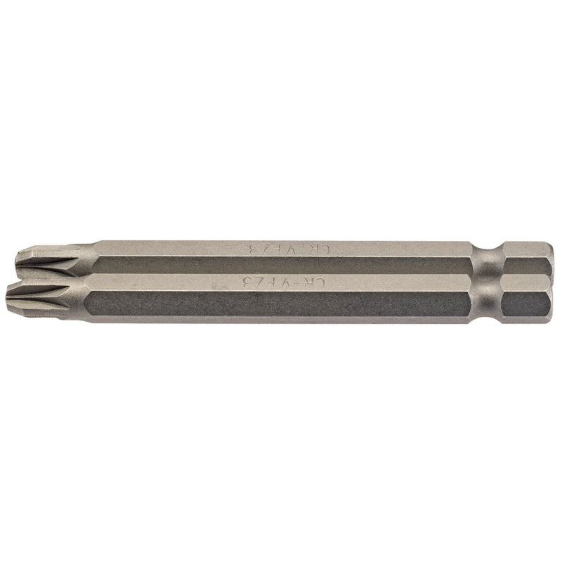 Draper PZ Type Insert Bit, 1/4" Hex, 75mm Long, No.3 (Pack of 2) 64313 Draper - Dynamic Drive