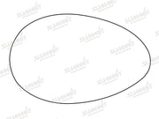 Summit Stick-On Anti Dazzle Mirror Glass fits Alfa 156 LHS RHS Summit - Dynamic Drive