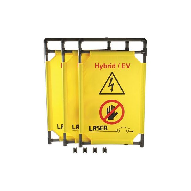 Laser Hybrid/EV Folding Safety Barrier 8000 Laser - Dynamic Drive
