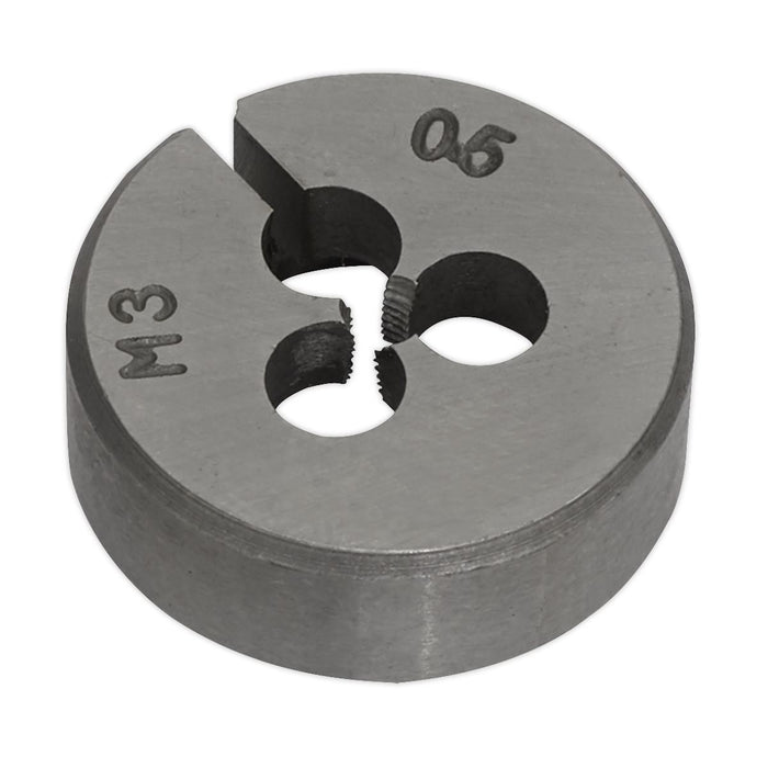 Sealey Split Die M3 x 0.5mm SSDM3 Sealey - Dynamic Drive