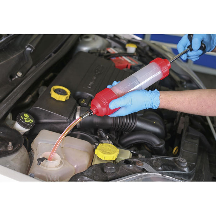 Sealey Oil Inspection Syringe 350ml VS407 Sealey - Dynamic Drive