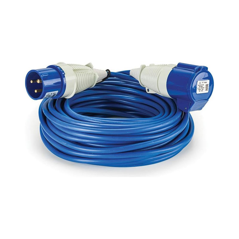 Defender Arctic Extension Lead Blue 2.5mm2 32A 25m 230V Defender - Dynamic Drive