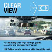 Ring Automotive RSDC2000 Smart Dash Cam WiFi Full HD 1080p 30fps 2" Screen G-Sen Ring Automotive - Dynamic Drive