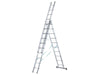Zarges Skymaster Trade Combination Ladder 3-Part 3 x 8 Rungs Zarges - Dynamic Drive