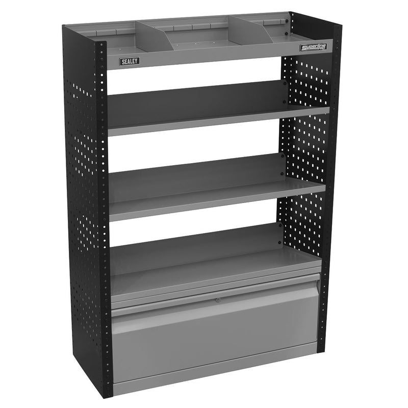 Sealey Modular Slanted Shelf Van Storage Unit 925mm APMSV02 Sealey - Dynamic Drive