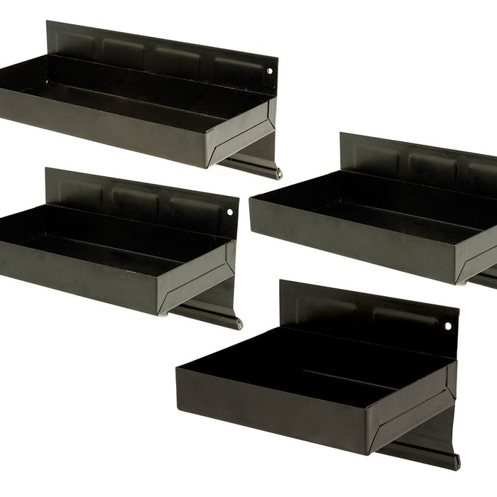 Silverline Magnetic Tool Tray Set 4pce 150 - 310mm 868873 Silverline  - Dynamic Drive