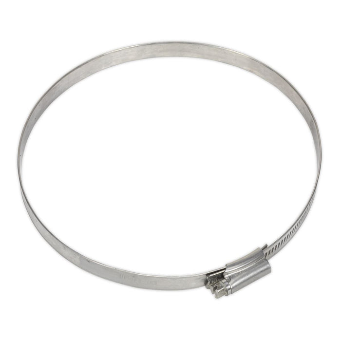 Sealey Hose Clip Stainless Steel 130-150mm Pack of 5 SHCSS6 Sealey  - Dynamic Drive