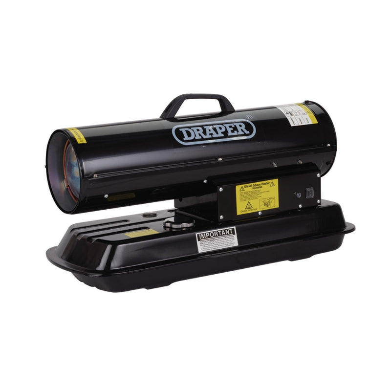 Draper 230V Diesel and Kerosene Space Heater, 51,200 BTU/15kW 04174 Draper - Dynamic Drive