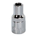 Sealey WallDrive Socket 5mm 1/4"Sq Drive Fully Polished SP1405 Sealey - Dynamic Drive