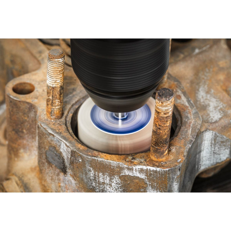 Sealey 40 x 30mm Abrasive Flap Wheel on 6mm Shaft 40Grit - Pack of 5 FW4030405 Sealey - Dynamic Drive