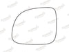 Summit Stick-On Standard Mirror Glass fits Chevrolet Captiva 10 to 16 LHS Summit - Dynamic Drive