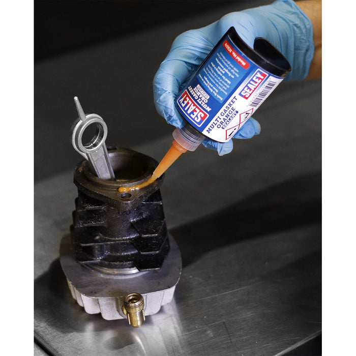 Sealey Multi Gasket Sealant Orange 50ml SCS574 Sealey - Dynamic Drive