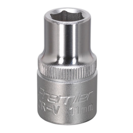 Sealey WallDrive Socket 11mm 1/2"Sq Drive S1211 Sealey - Dynamic Drive