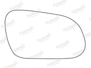 Summit Stick-On Standard Mirror Glass fits VW Fox 05 on RHS Summit - Dynamic Drive