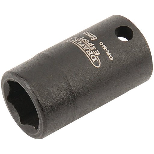 Draper Expert HI-TORQ 6 Point Impact Socket, 1/4" Sq. Dr., 8mm Draper - Dynamic Drive