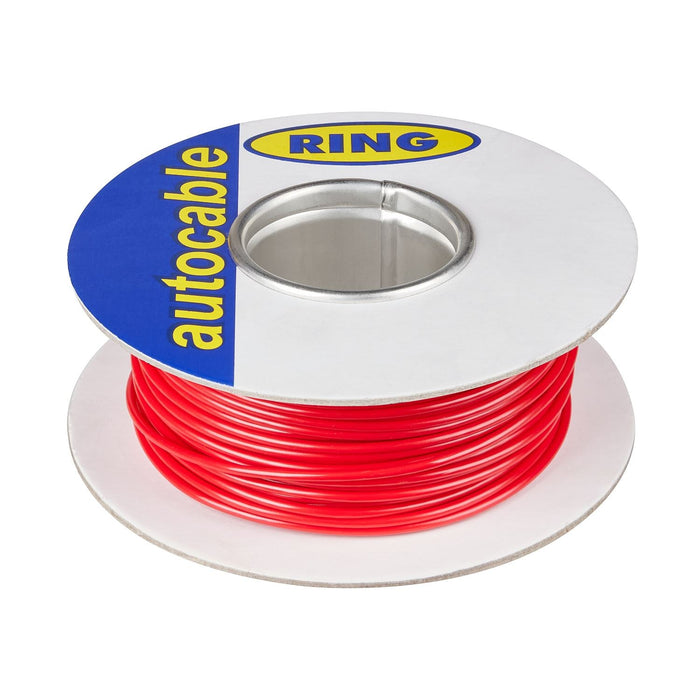 Ring Automotive RC0117R Cables, 28/0.30 mm, 50 m, Red Ring Automotive - Dynamic Drive