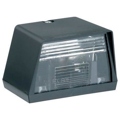 Ring Automotive RCT785 Number Plate Lamp - Black (Small) (C/W Bulb) Ring Automotive - Dynamic Drive