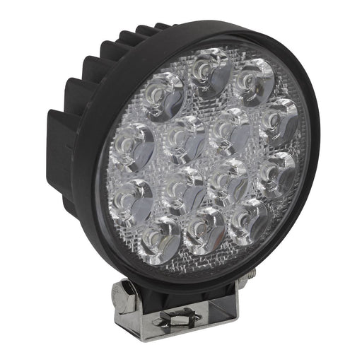Sealey Round Worklight with Mounting Bracket 42W LED LED4R Sealey  - Dynamic Drive