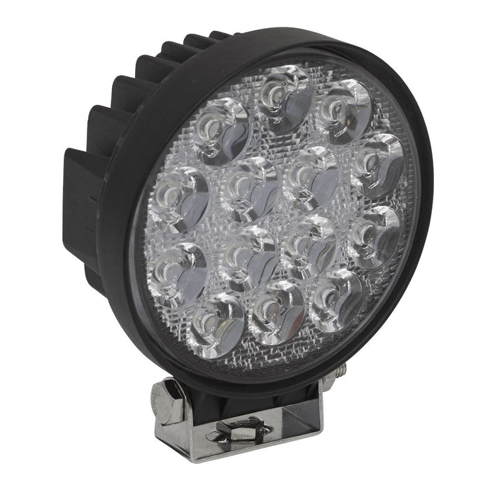 Sealey Round Worklight with Mounting Bracket 42W LED LED4R Sealey  - Dynamic Drive