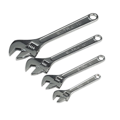 Seigen by Sealey Adjustable Wrench Set 4pc 150, 200, 250 & 300mm S0449 Seigen by Sealey  - Dynamic Drive