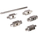 Silverline Oil Drain Plug Key Set 6pc Double Ended Sump Gearbox Hex Square Silverline  - Dynamic Drive