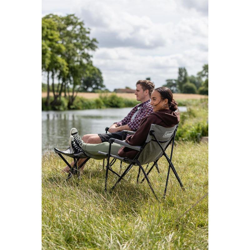 Coleman Forester Deck Chair Camping Beach Outdoors Folding Coleman - Dynamic Drive