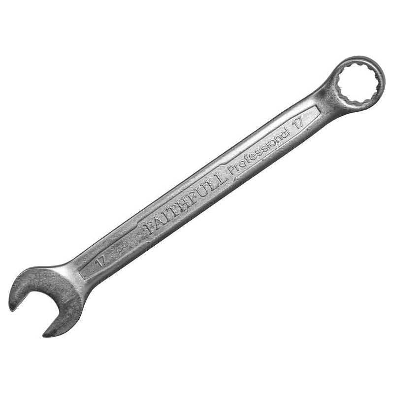 Faithfull Combination Spanner CV Satin Finish 33mm Faithfull - Dynamic Drive