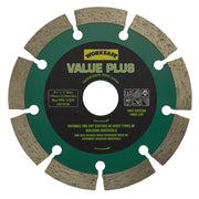 Sealey Value Plus Diamond Blade115 x 22mm WDVP115 Sealey - Dynamic Drive