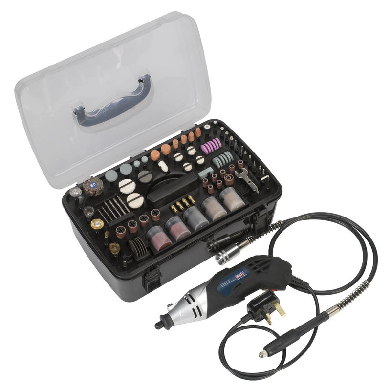 Sealey Multipurpose Rotary Tool & Engraver Kit 219pc 230V E5188 Sealey - Dynamic Drive