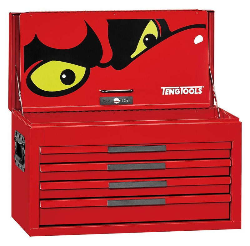 Teng Tools 26" PRO35™ tool chest 4 drawers red Town Tools - Dynamic Drive