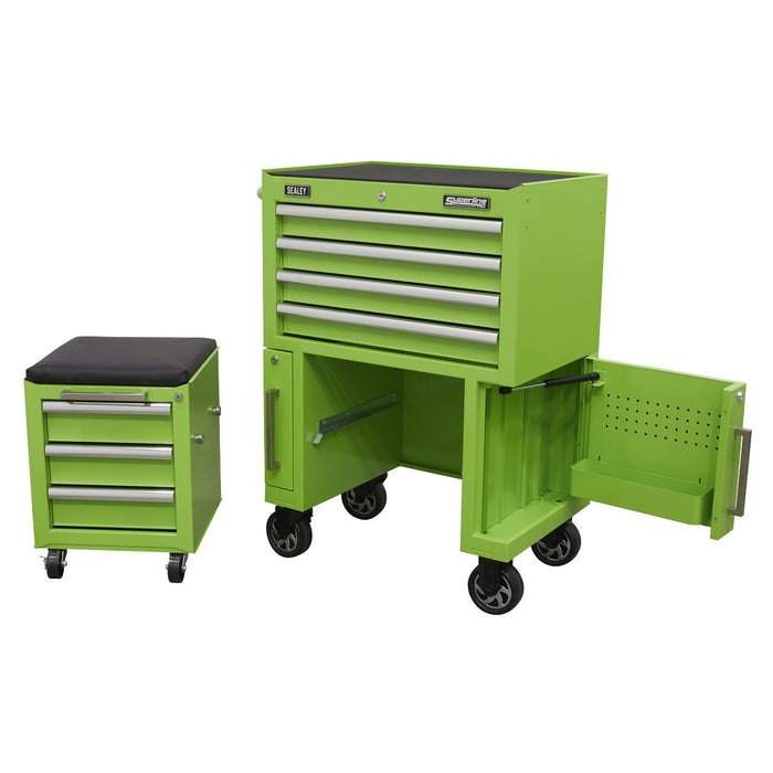 Sealey Rollcab 3 Drawer & Utility Seat AP556CSHV Sealey - Dynamic Drive