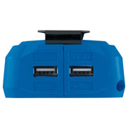 Draper D20 20V USB Adaptor with Two Ports 69249 Draper - Dynamic Drive