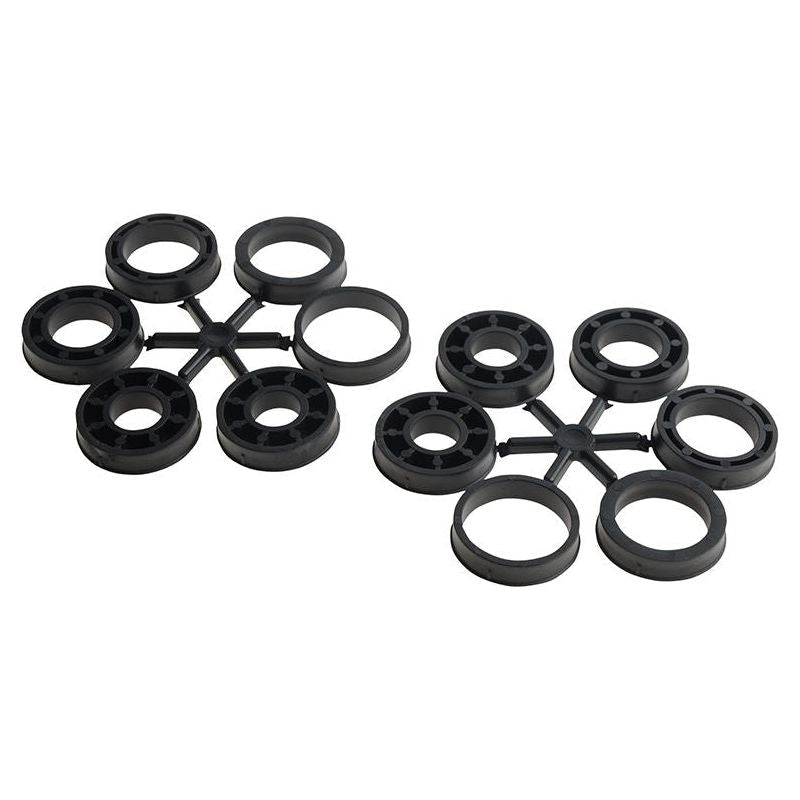 Lessmann Wheel Brush D100mm x W20-22 x 30 Bore Steel Wire 0.30 + Adaptors Set 1 Lessmann - Dynamic Drive