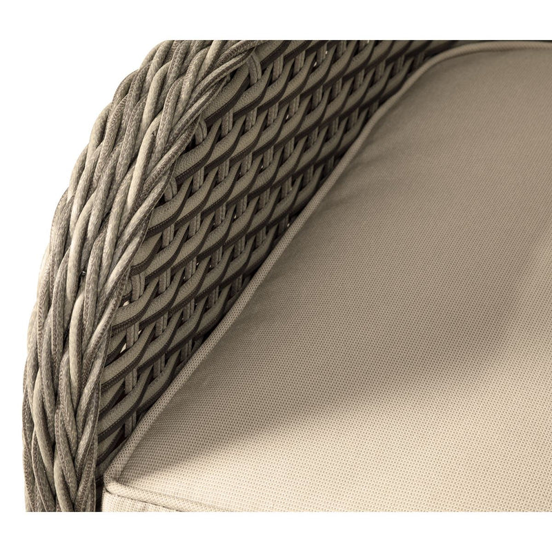 Dellonda Chester Rattan Wicker Outdoor 2-Seater Sofa DG70 Dellonda - Dynamic Drive
