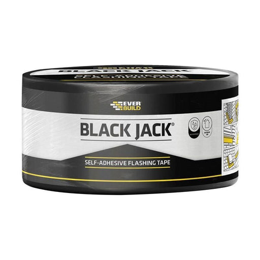 Everbuild Sika Black Jack® Flashing Tape, Trade 300mm x 10m Everbuild Sika - Dynamic Drive