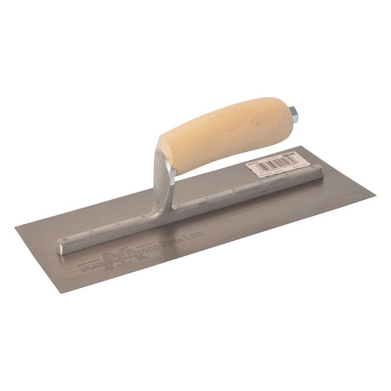 Marshalltown MXS3 Plasterer's Finishing Trowel Wooden Handle 11 x 4.3/4in Marshalltown - Dynamic Drive