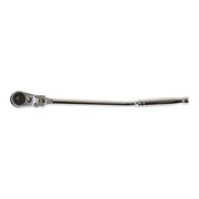 Laser Low Profile Flexi-Head Ratchet with Cranked Handle 3/8"D 7065 Laser - Dynamic Drive