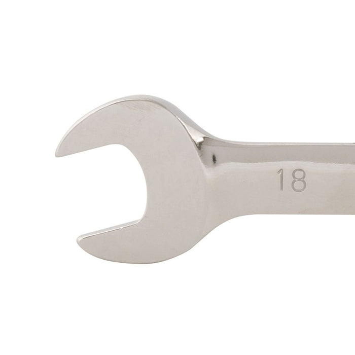 Silverline Flexible Head Ratchet Spanner 18mm Silverline - Dynamic Drive