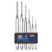 Sealey 6 Piece Parallel Pin Punch Set 2-8mm Diameter 115-180mm Long Sealey  - Dynamic Drive