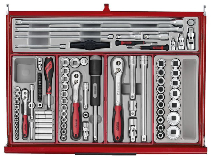 Teng Tools 26" PRO35™ roller cabinet tool kit 628 pieces red Town Tools - Dynamic Drive