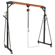 Sealey Portable Lifting Gantry Crane Adjustable 0.5 Tonne & Hoist Combo SG500KIT Sealey - Dynamic Drive