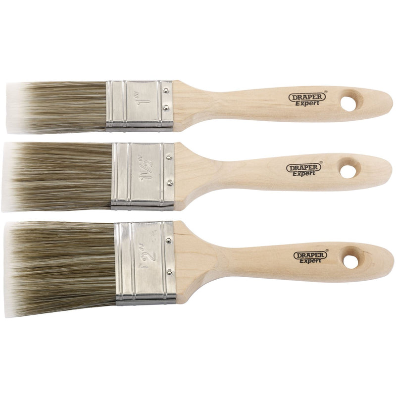 Draper Expert Paint Brush Set (3 Piece) 82509 Draper - Dynamic Drive