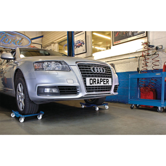 Draper Wheel Dollies (Pair) 23253 Draper - Dynamic Drive