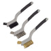 Sealey Wire Brush Set 3pc Miniature WB100 Sealey - Dynamic Drive