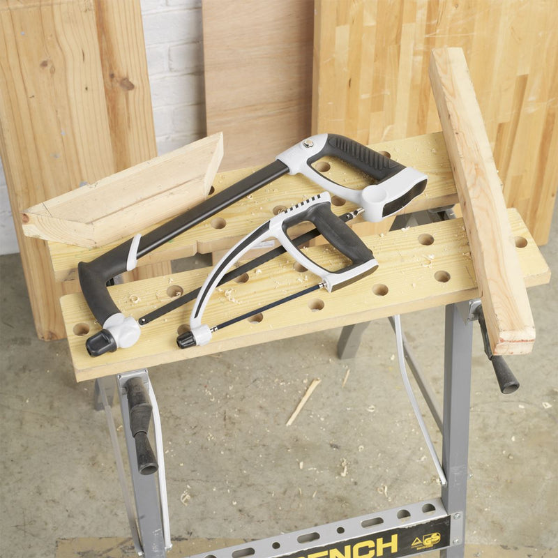 Sealey Mini Hacksaw with Adjustable Blade 150mm AK8683 Sealey - Dynamic Drive