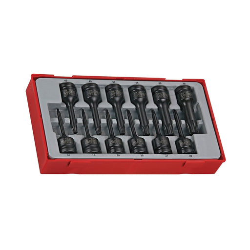 Teng Tools 1/2" TX Impact Socket Set DIN TT1 12 Pieces Teng Tools - Dynamic Drive